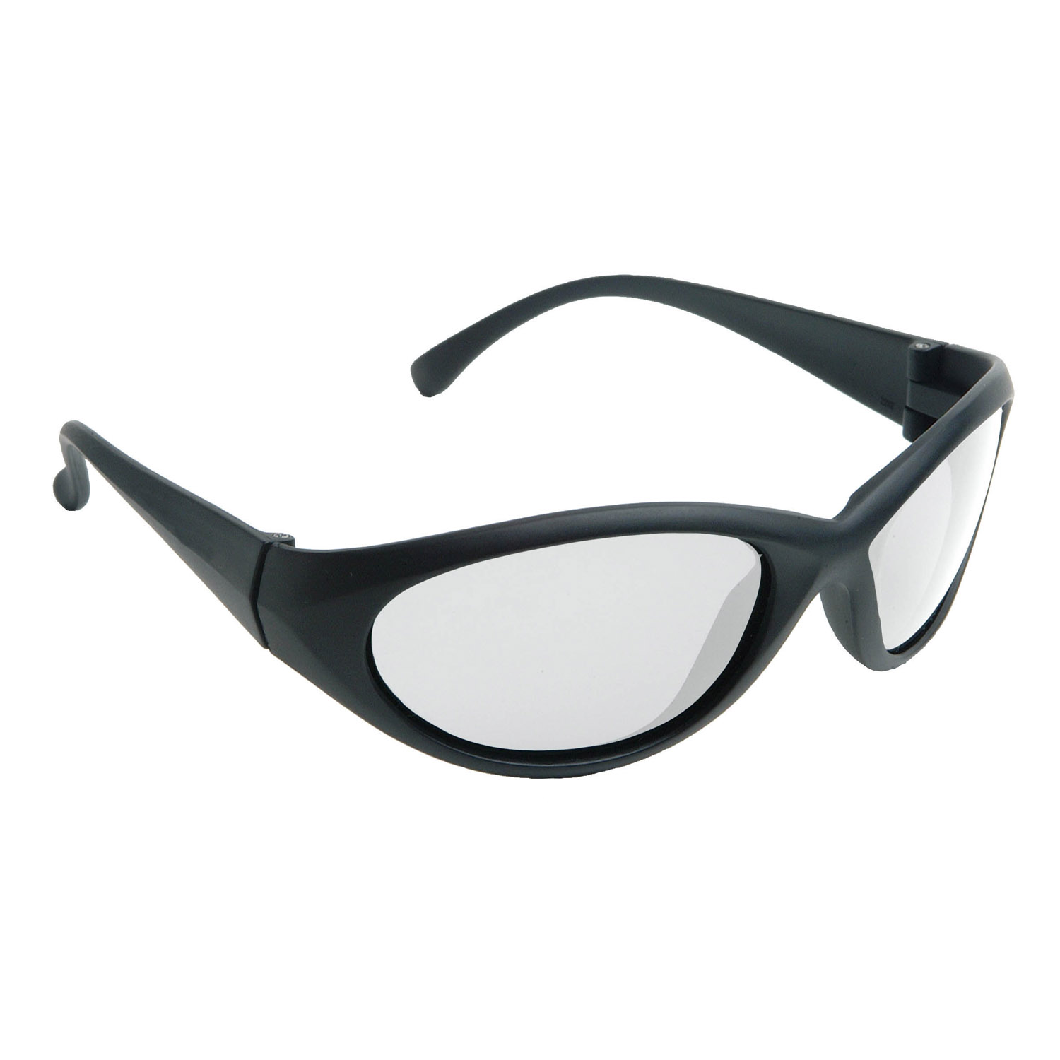 Cobalt™ Safety Eyewear - Black Frame - Clear Lens - Clear Lens